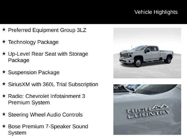 Certified Used 2026 Summit White Chevrolet High Country DRW image 8
