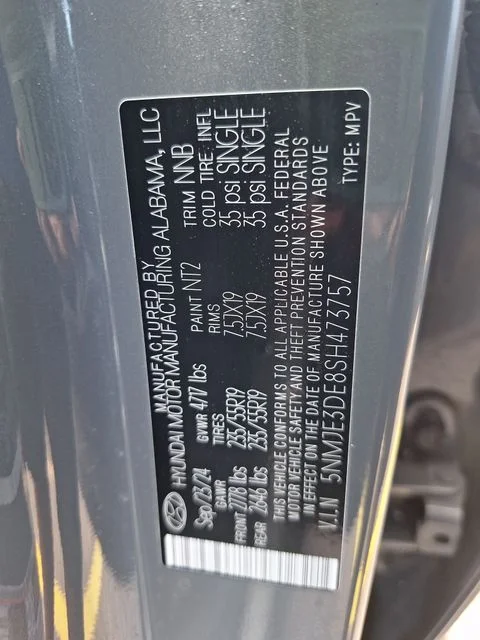 Used 2025 Gray Hyundai Limited image 30