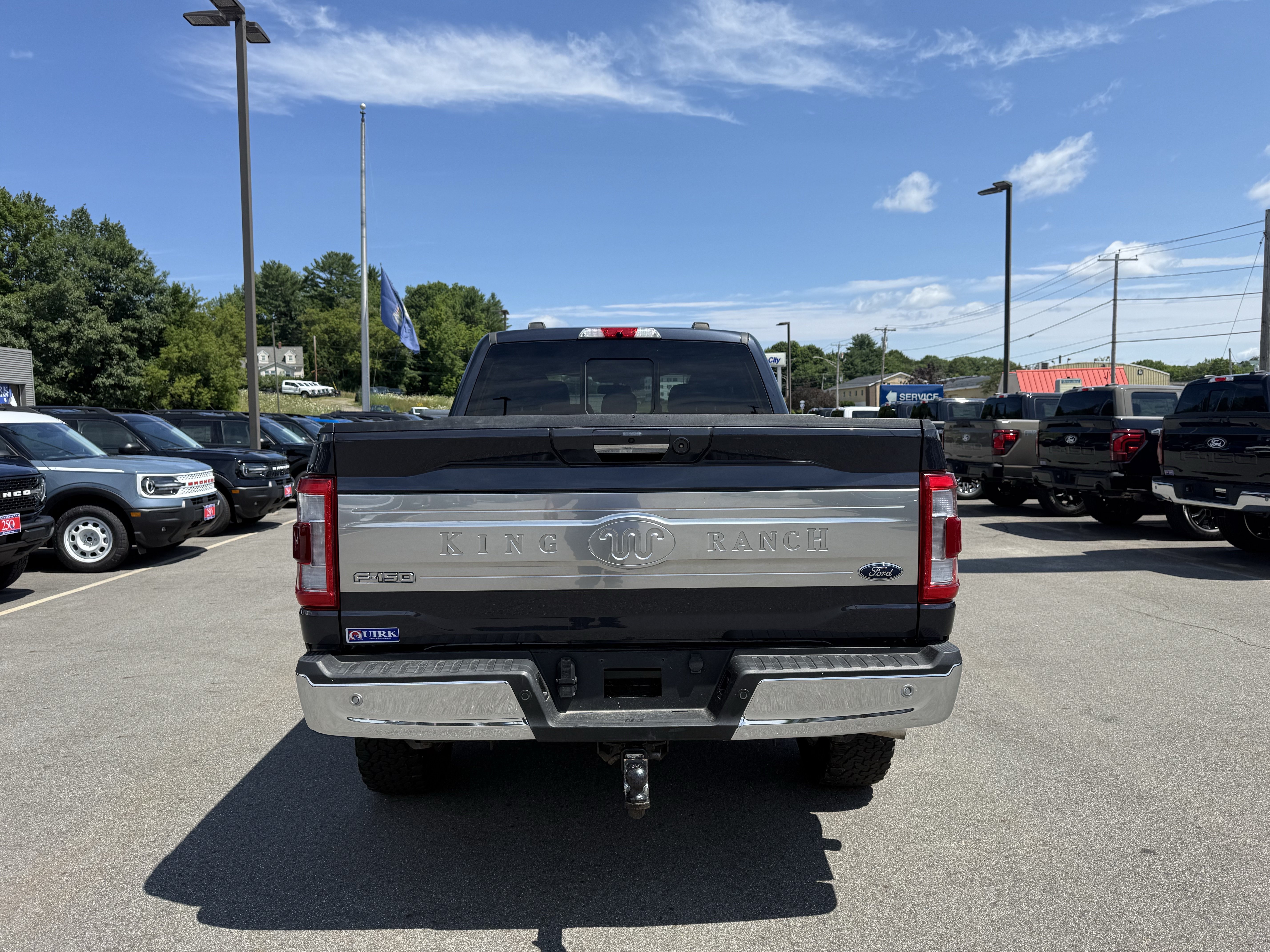 Used 2022 Smoked Quartz Tin Ford King Ranch image 7