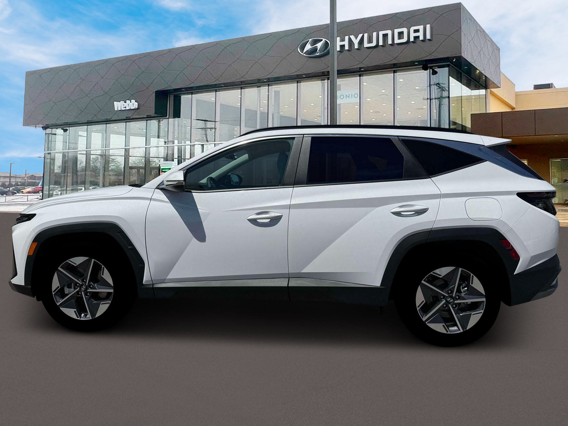 New 2026 White Hyundai SEL Premium AWD image 3