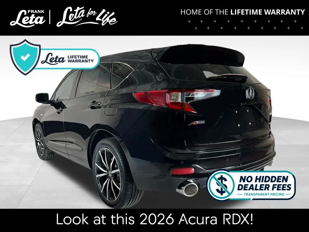 New 2026 Majestic Black Pearl Acura A-Spec Advance Package image 3