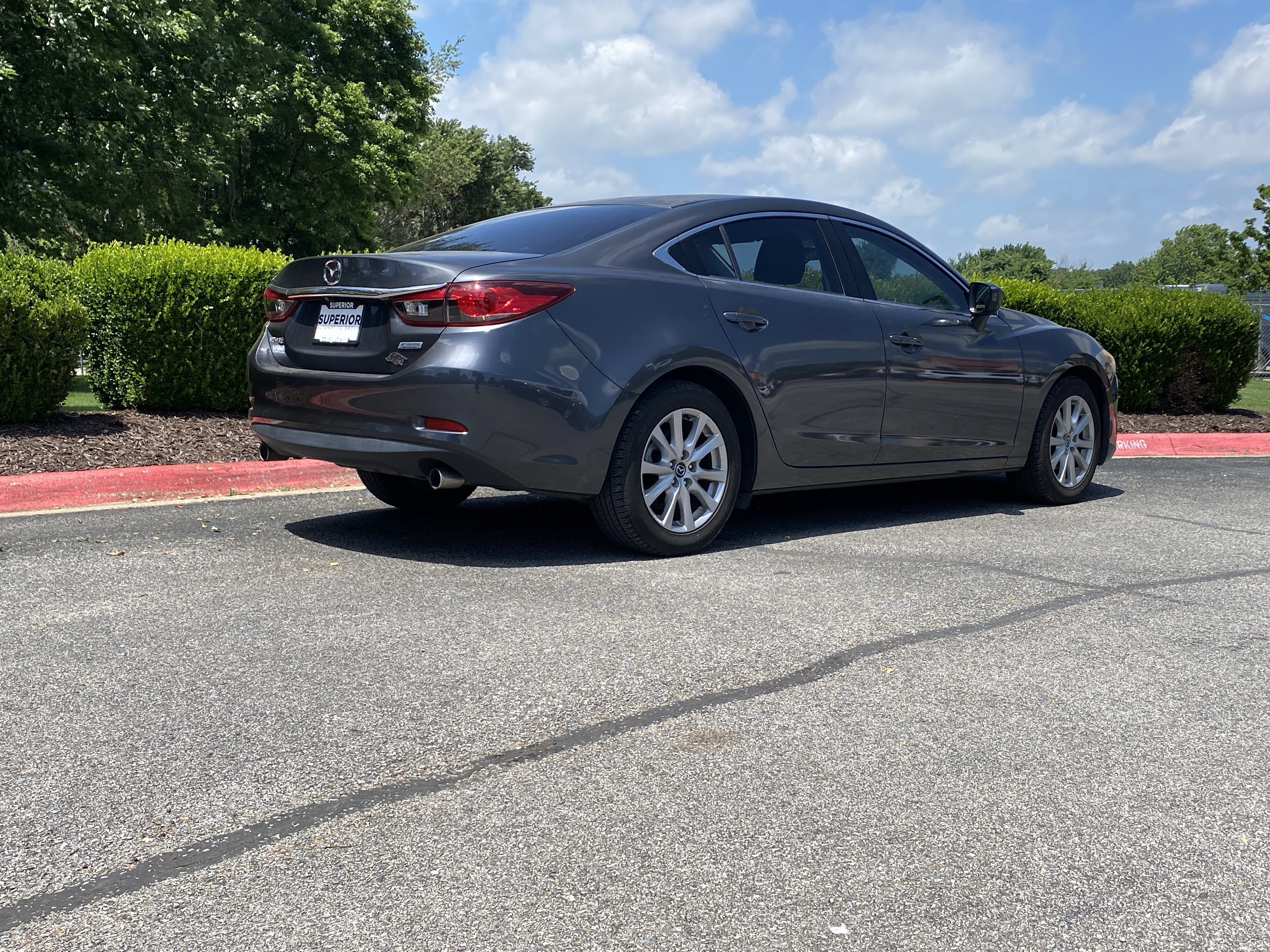 Used 2016 Meteor Gray Mica Mazda i Sport image 3