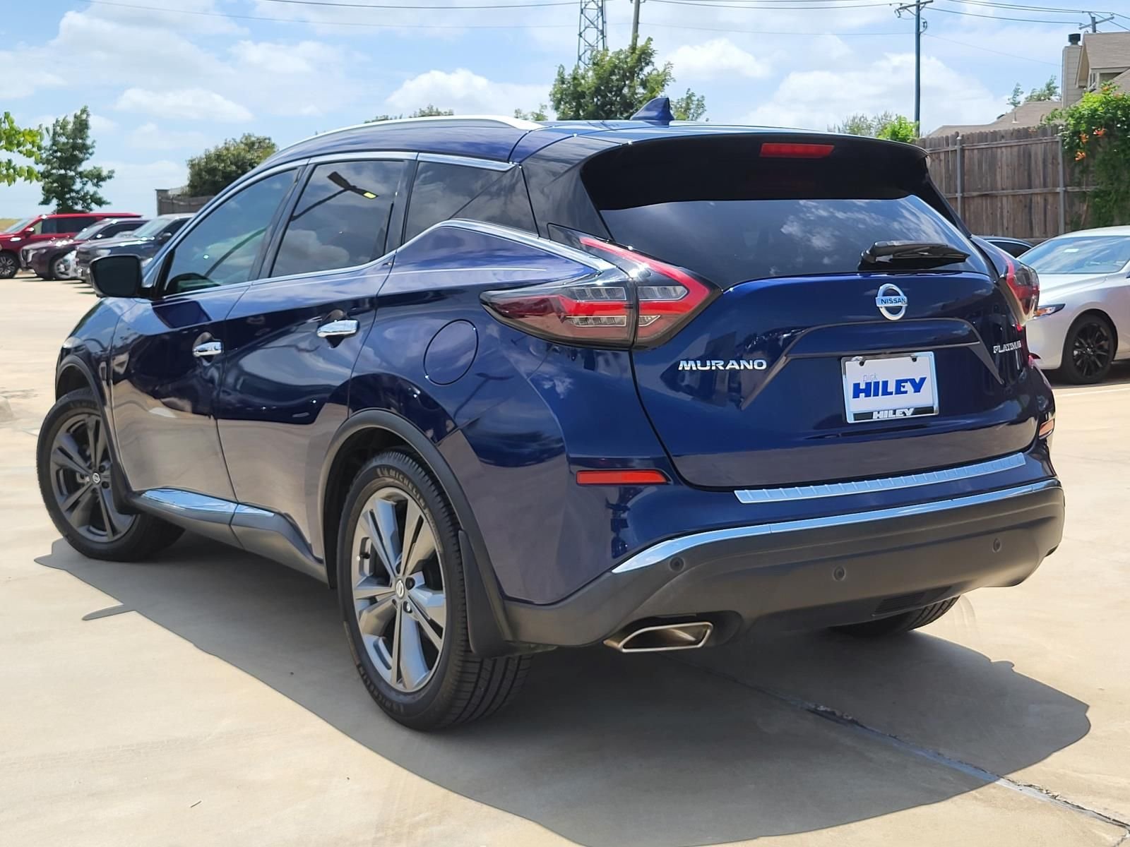 Used 2020 Deep Blue Pearl Nissan Platinum image 3