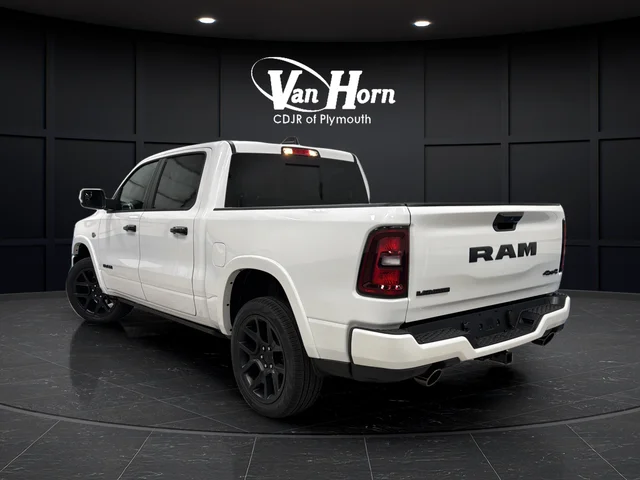 New 2026 Ivory White Tri-Coat Pearl-Coat Exterior Paint RAM Laramie image 5