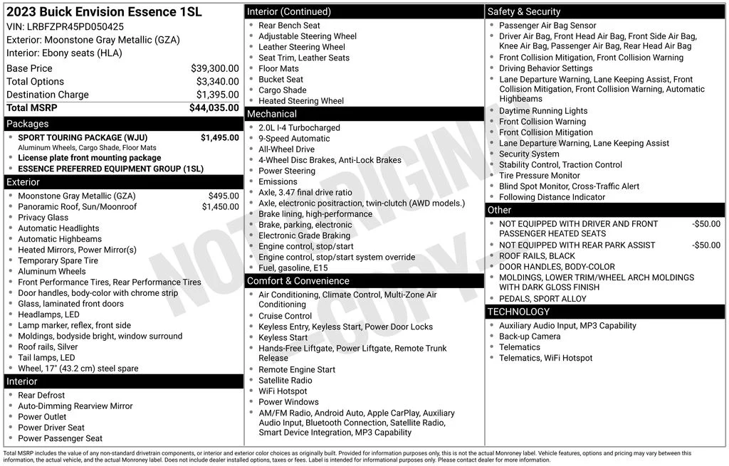 Used 2023 Gray Buick Essence image 43