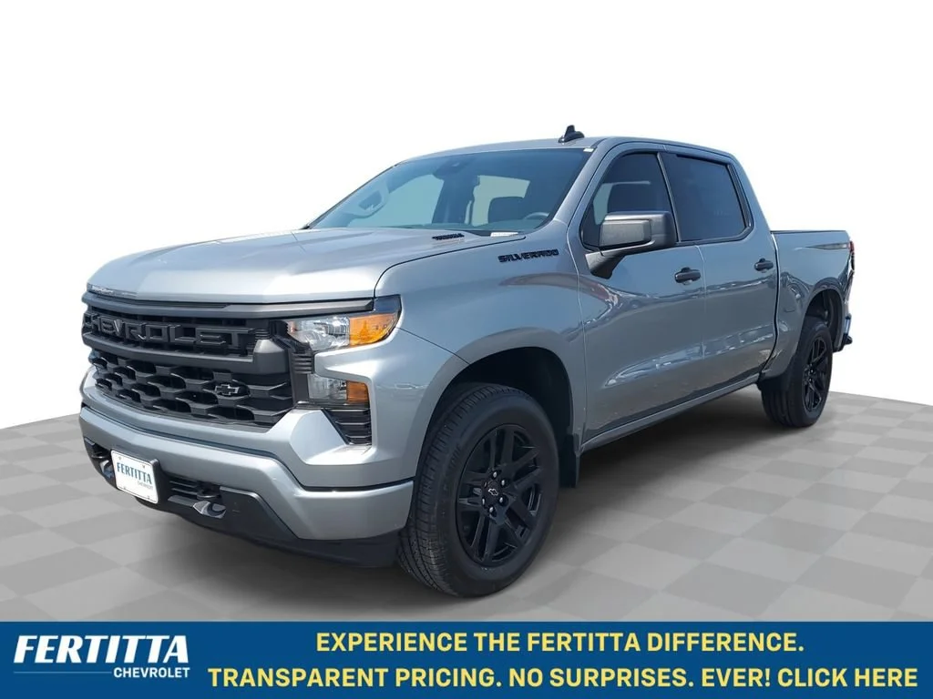 New 2026 Sterling Gray Metallic Chevrolet Custom image 1