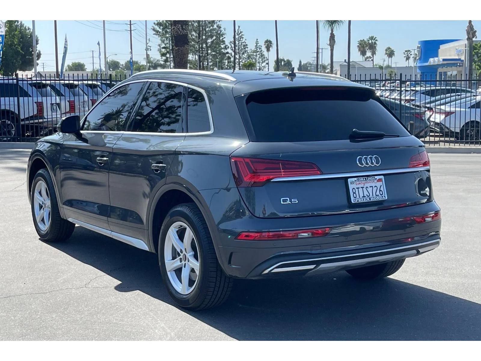 Used 2021 Manhattan Gray Metallic Audi Premium image 3