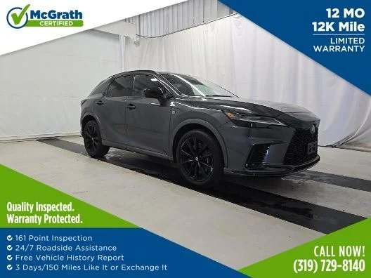 2025 Lexus RX 350h 500h F SPORT Performance AWD's photo