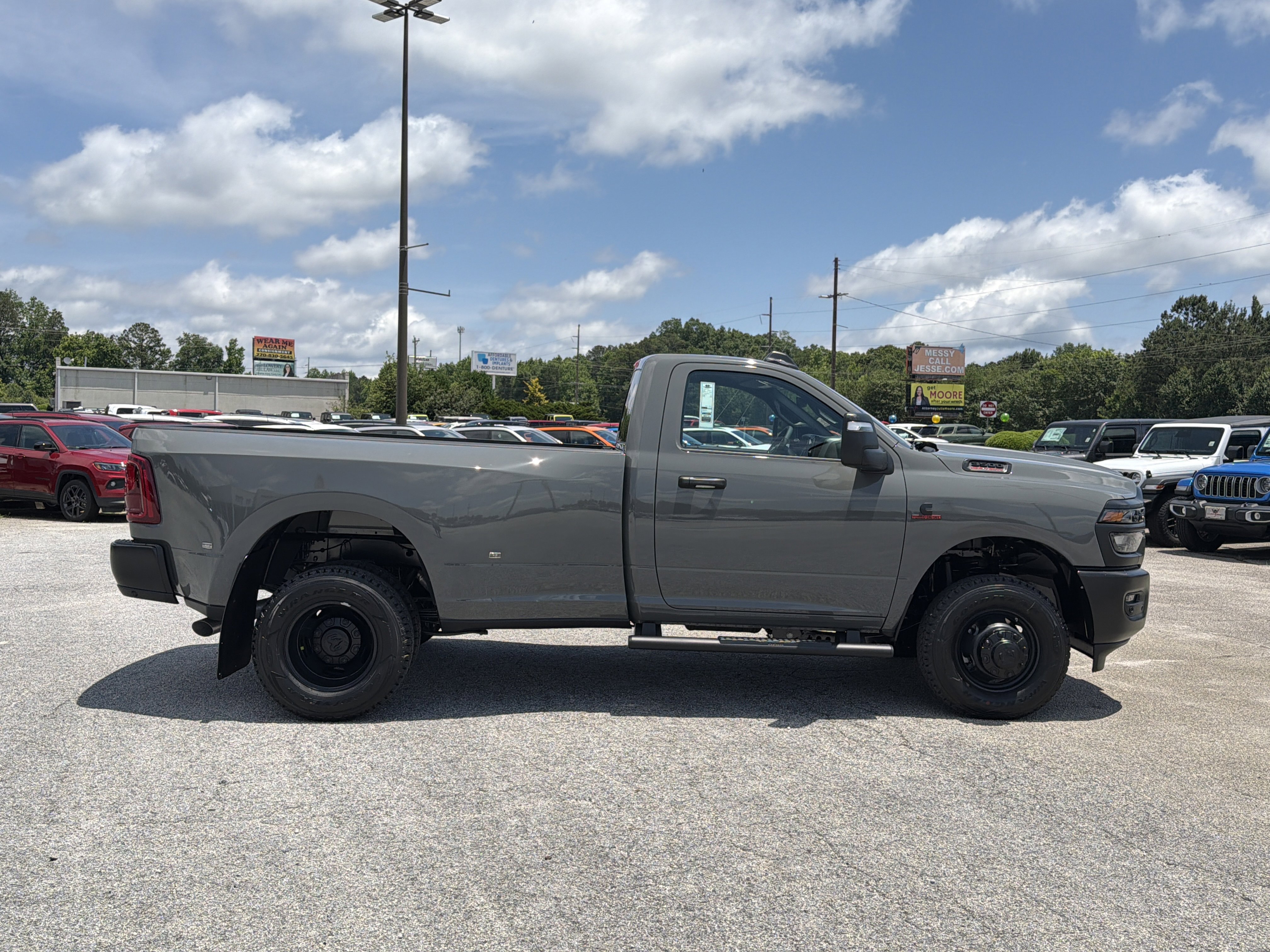 New 2026 Ceramic Gray Clear-Coat Exterior Paint RAM Tradesman image 9