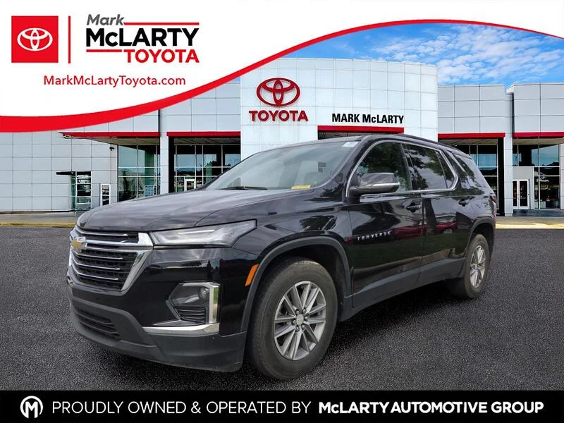Used 2022 Black Metallic CHEVROLET LT LEATHER image 1