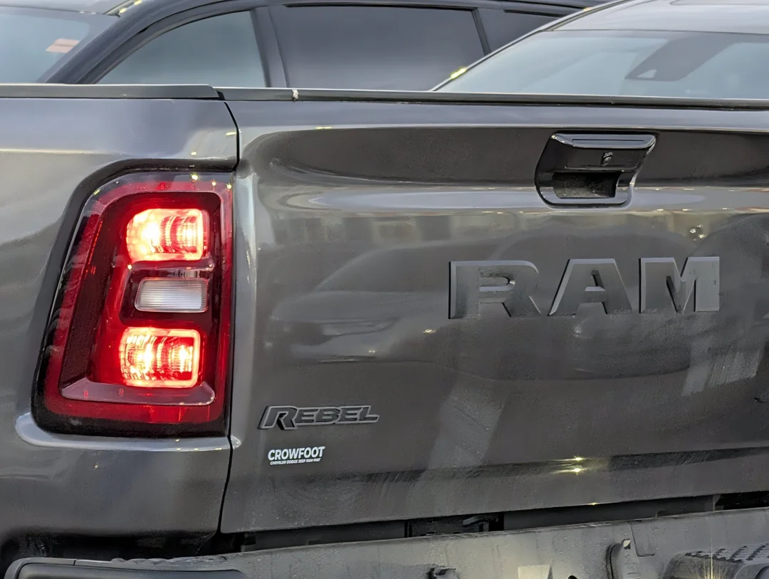 New 2026 Grey RAM Rebel - - 4x4 - Panoramic Sunroof - Surround View Camera - Ventilated Seats & More! image 9