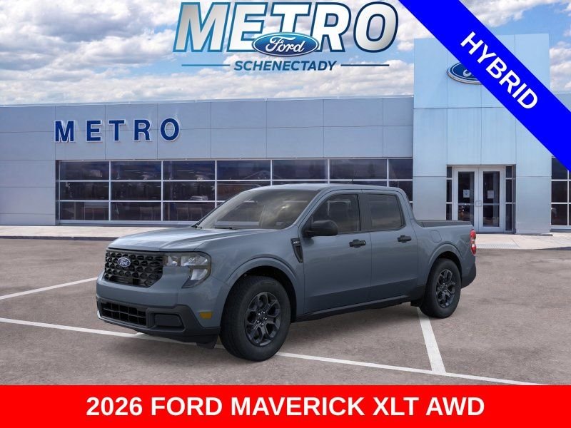 New 2026 Azure Gray Metallic Tri-Coat Ford XLT image 2