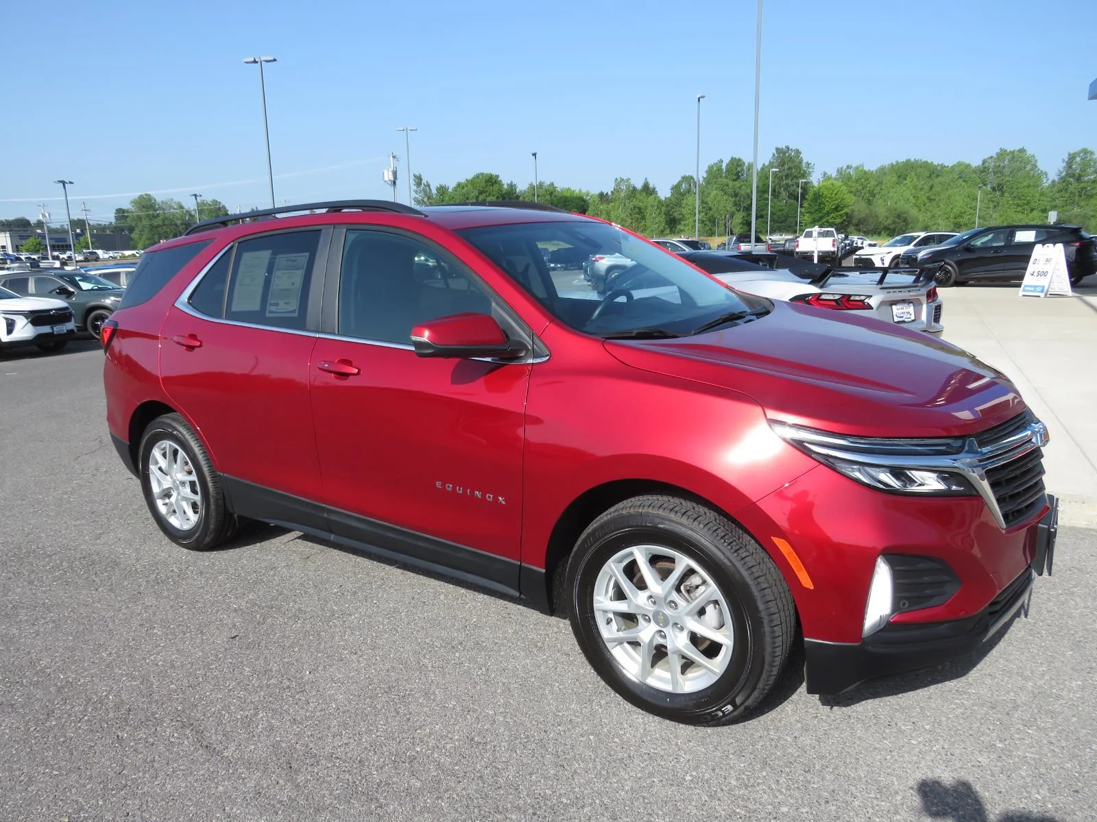 Used 2024 Radiant Red Tintcoat Chevrolet LT image 6