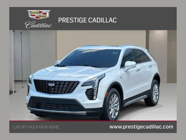 Used 2023 White Cadillac Premium Luxury image 1