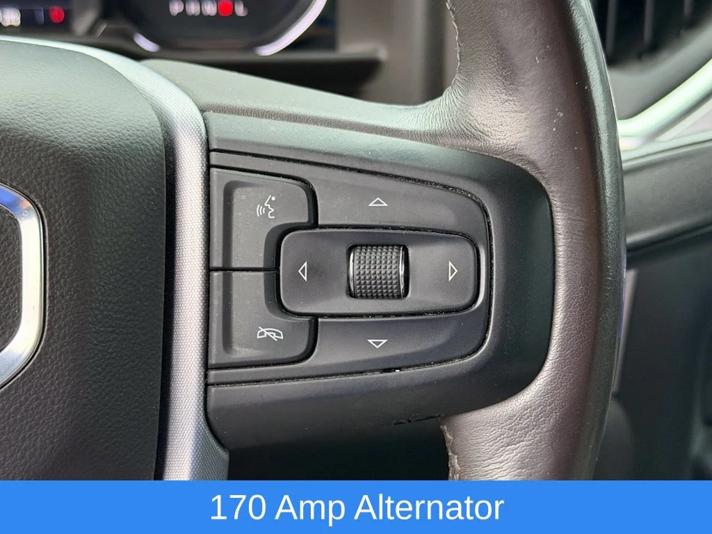 Used 2021 DARK SKY METALLIC GMC SLT image 36