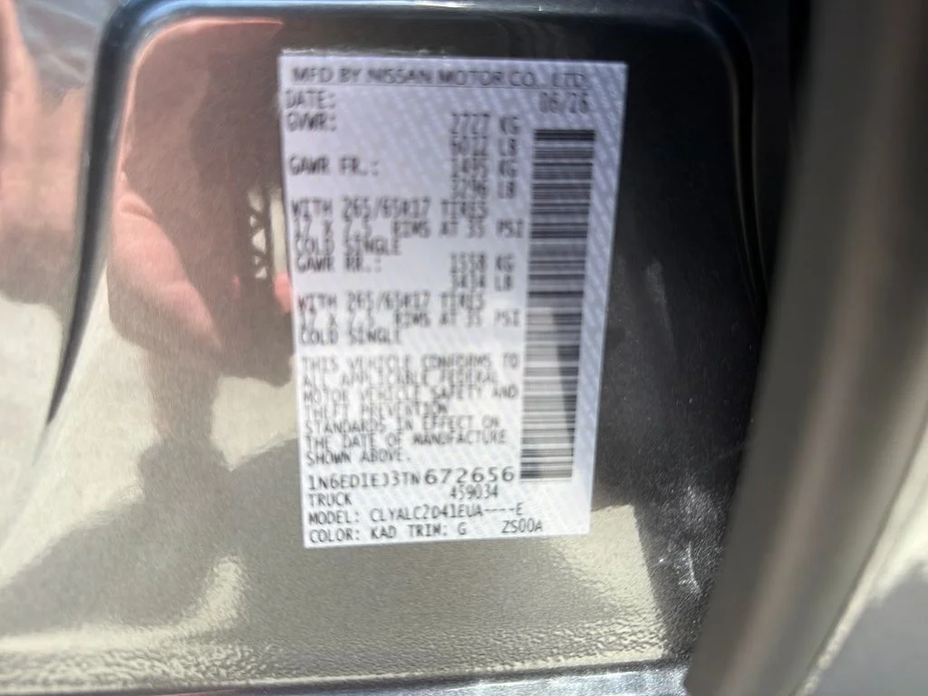 New 2026 Gun Metallic Nissan Crew Cab SV image 30