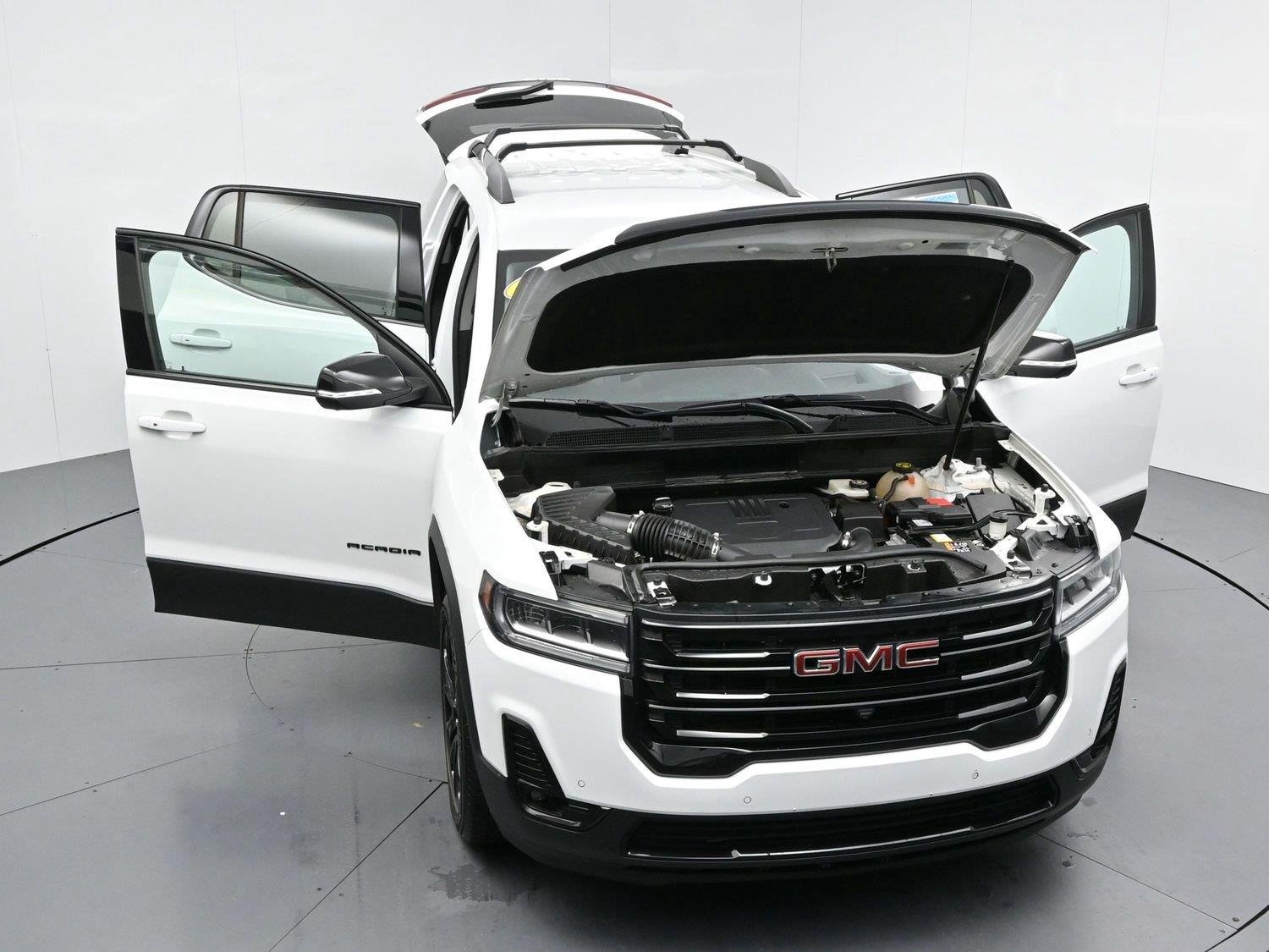 Used 2022 SUMMIT WHITE GMC SLT image 49