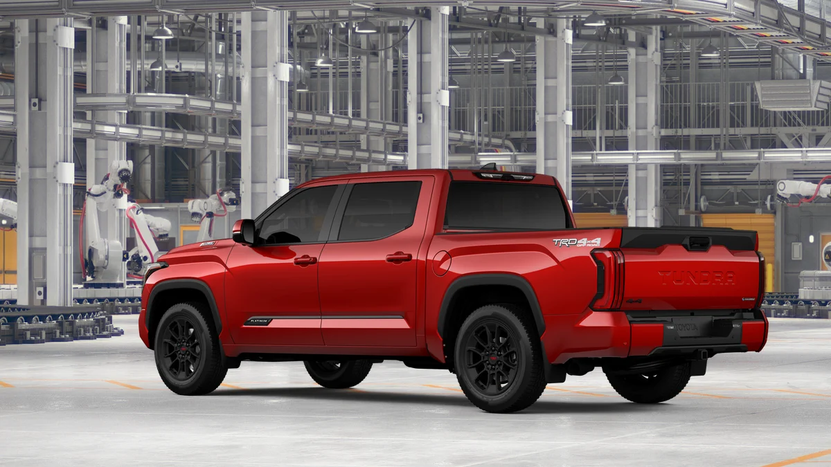 New 2026 Supersonic Red Toyota Platinum i-FORCE MAX image 6