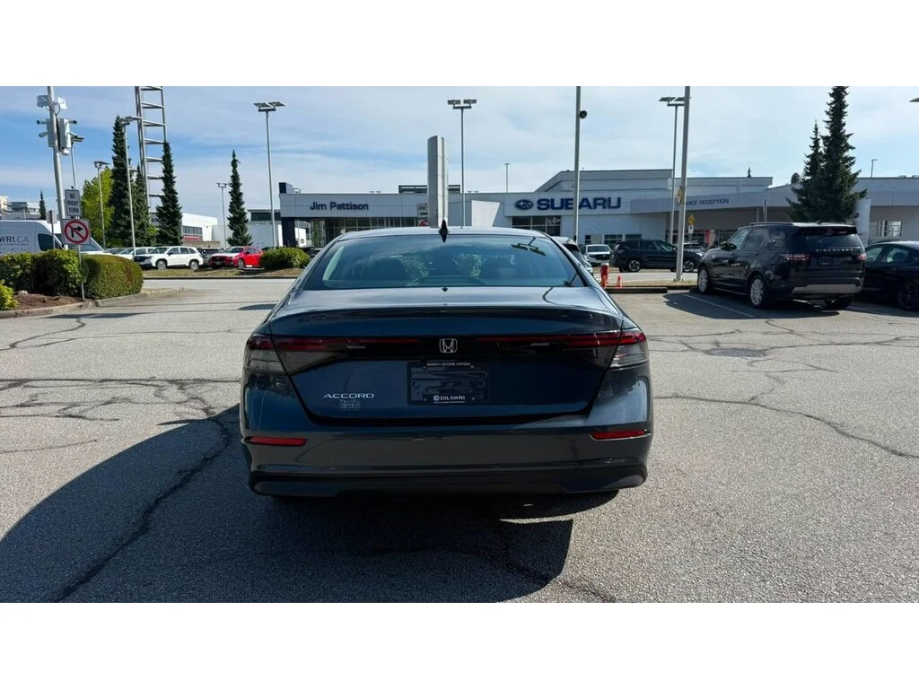 Certified Used 2023 Meteoroid Grey Metallic Honda EX CVT Certified Pre-Owned   Local BC   Neat Condi image 5