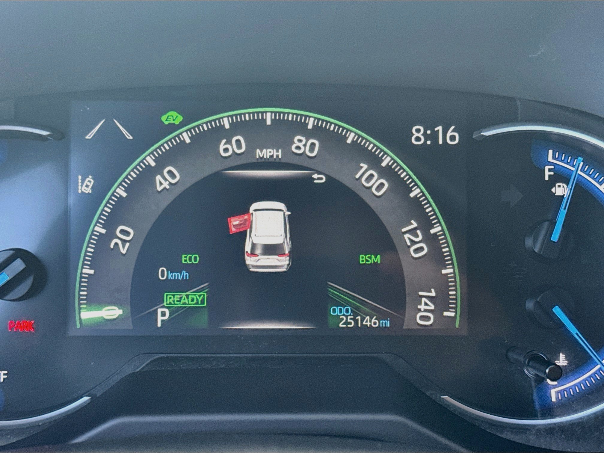 Used 2025 Midnight Black Metallic Toyota Hybrid LE image 11