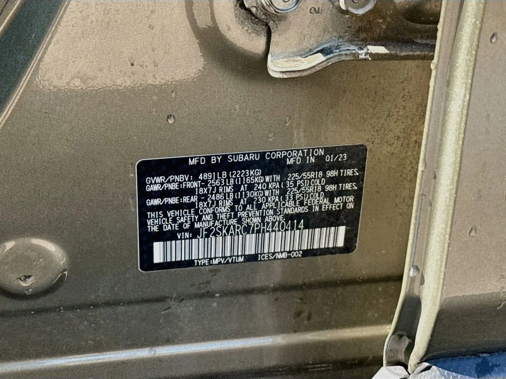 Certified Used 2023 Autumn Green Metallic Subaru Touring image 25