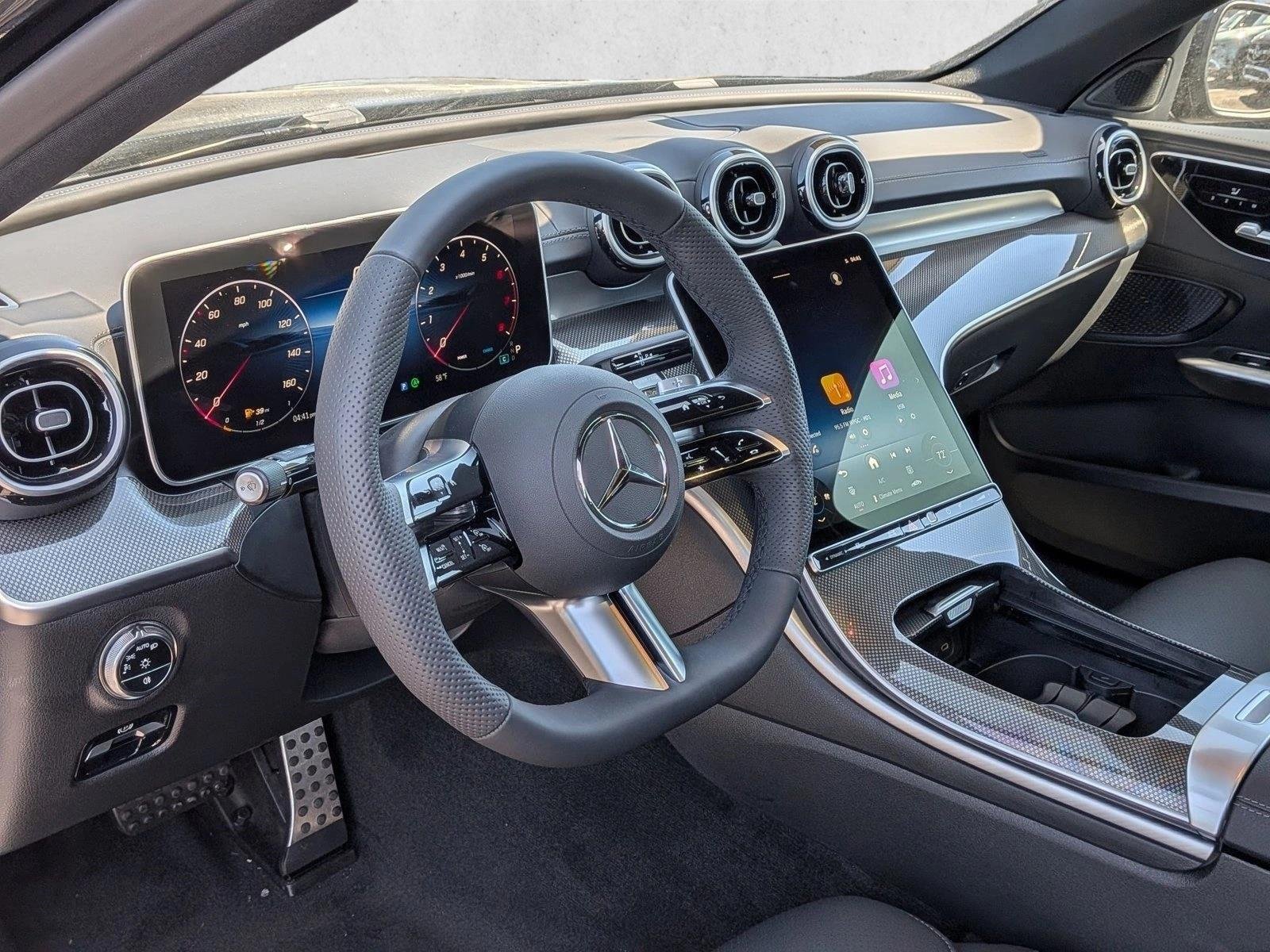 New 2026 Black Mercedes-Benz C300 image 3