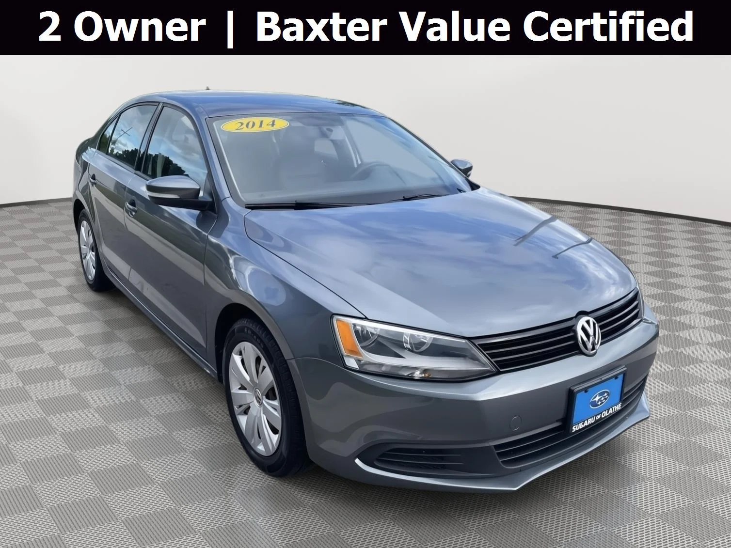 Used 2014 Platinum Gray Metallic Volkswagen SE image 1