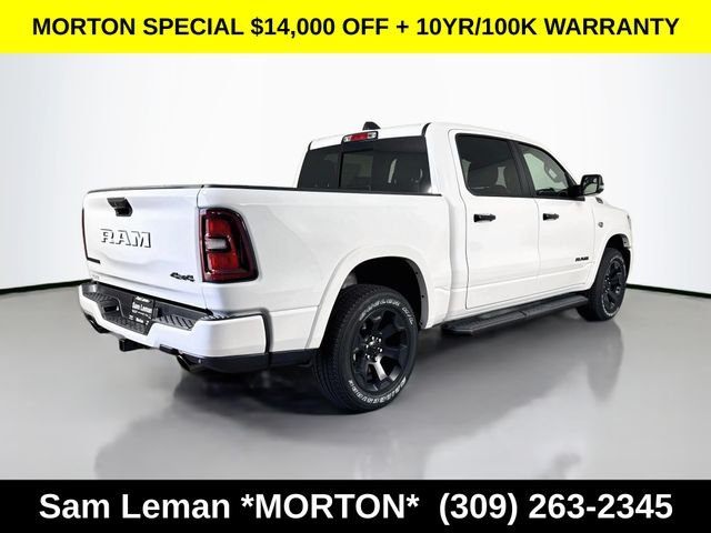 New 2026 Bright White Clear-Coat Exterior Paint Ram Big Horn/Lone Star image 7