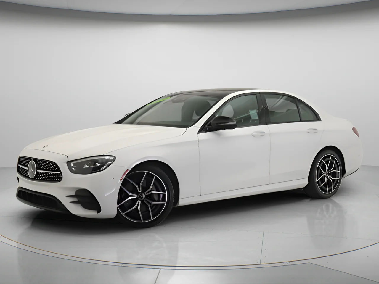 Used 2022 White Mercedes-Benz E 350 AMG® w/Night Package image 3