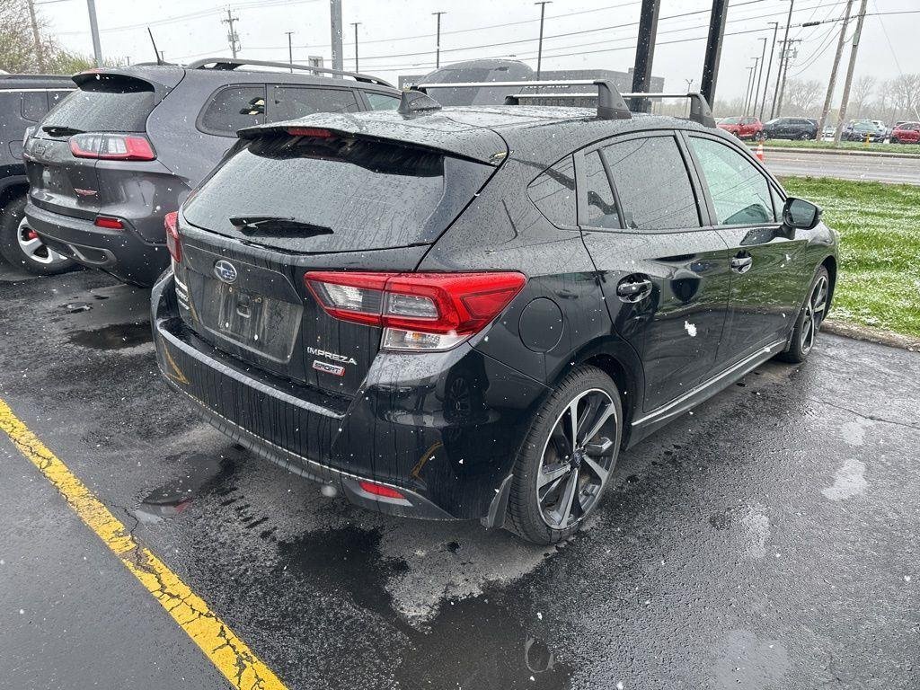 Used 2021 Crystal Black Silica Subaru Sport image 2