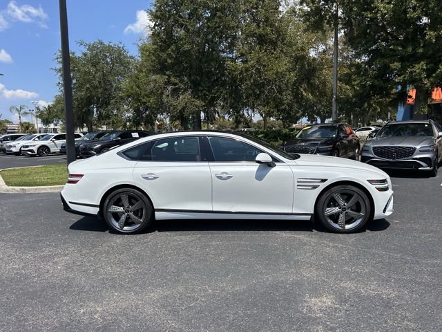 New 2026 White Genesis 3.5T Sport Prestige image 3