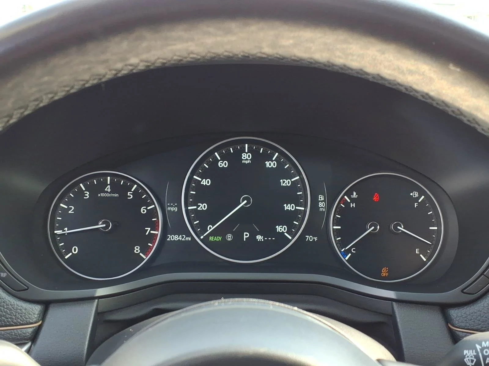 Used 2025 Jet Black Mica Mazda Preferred Package image 19