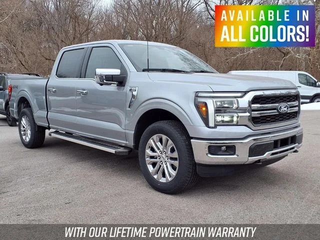 New 2026 Iconic Silver Metallic Ford Lariat® image 1