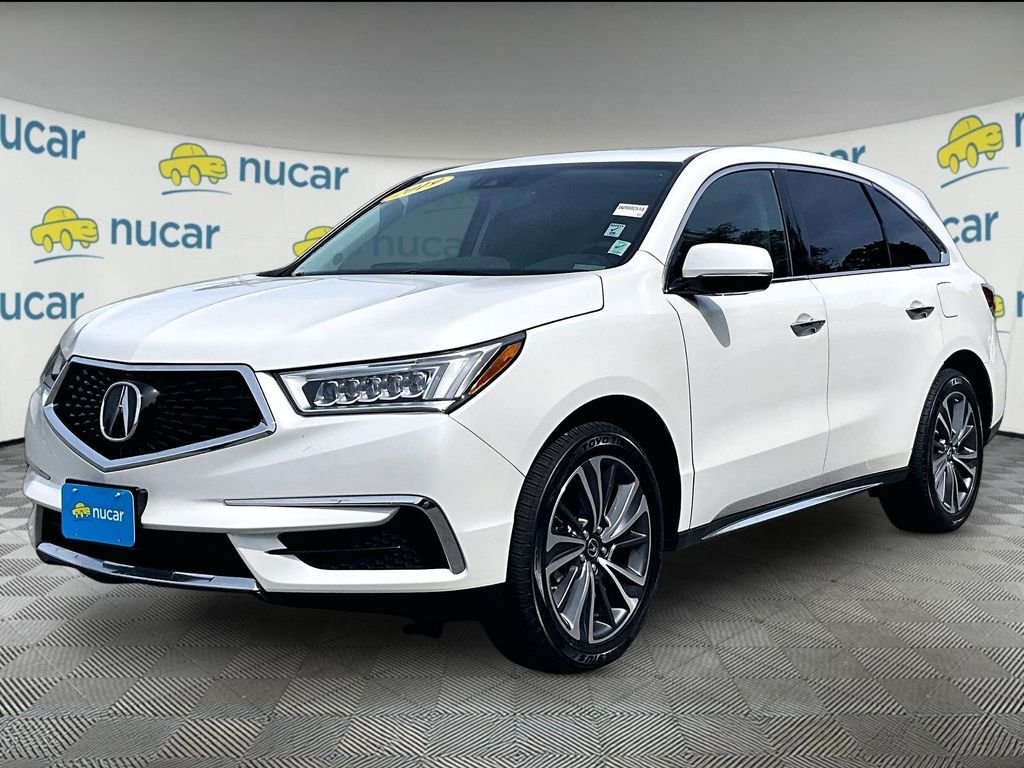 Used 2019 White Acura 3.5L Technology Package image 3