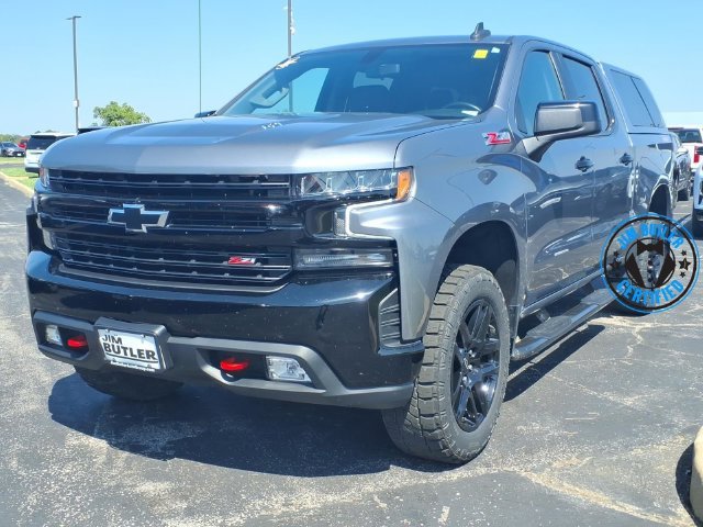 Used 2022 SATIN STEEL METALLIC Chevrolet LT Trail Boss image 1
