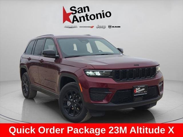 New 2025 Velvet Red Pearl-Coat Exterior Paint Jeep Altitude X image 2