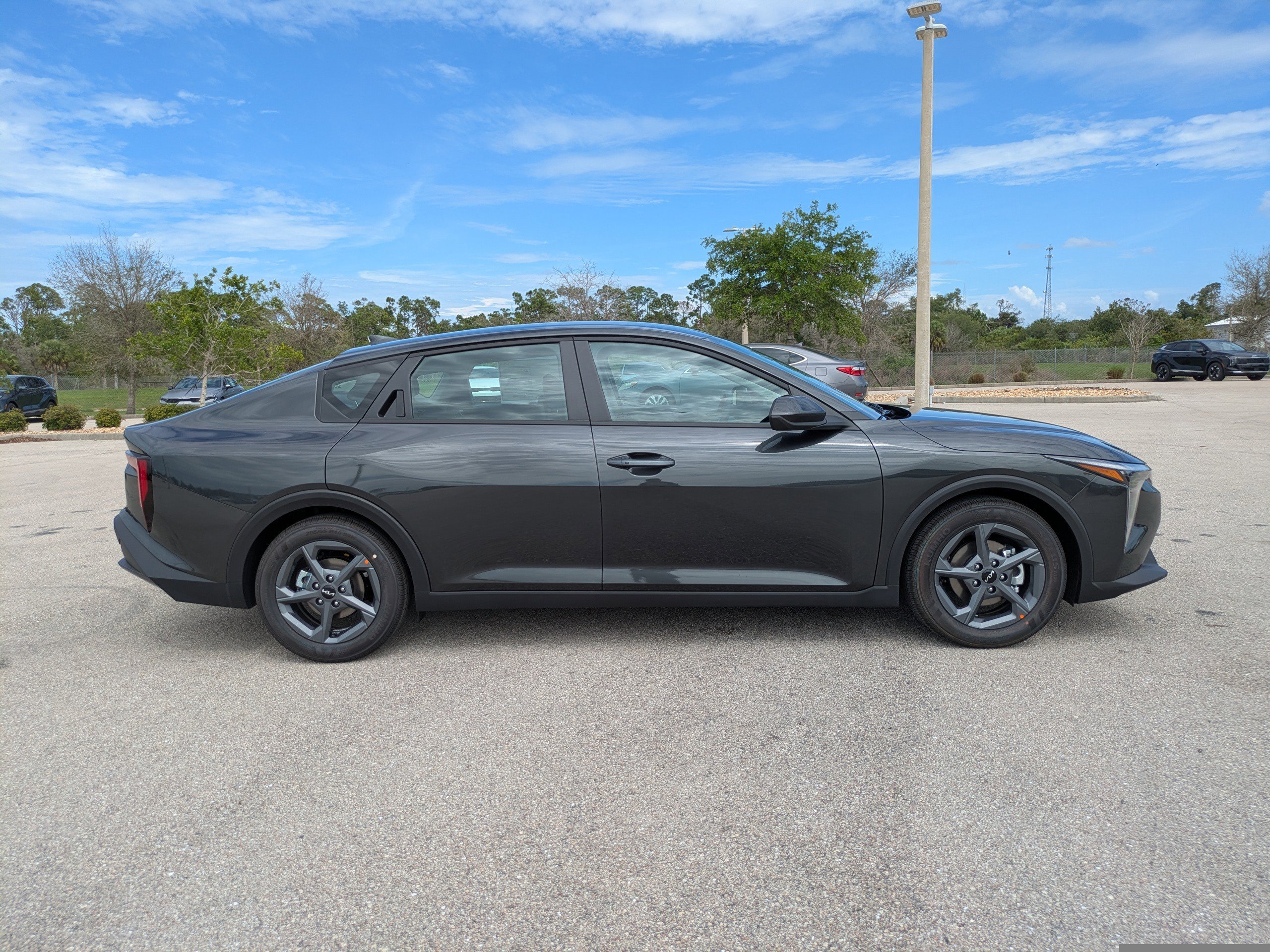 New 2026 Steel Gray Kia LXS image 3