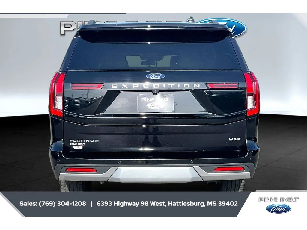 Used 2025 Agate Black Metallic Ford Platinum image 4
