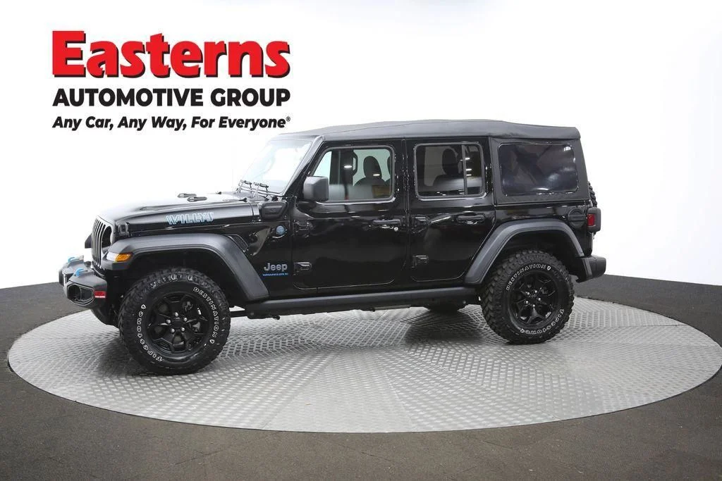 Certified Used 2023 Black Jeep Willys 4xe image 62