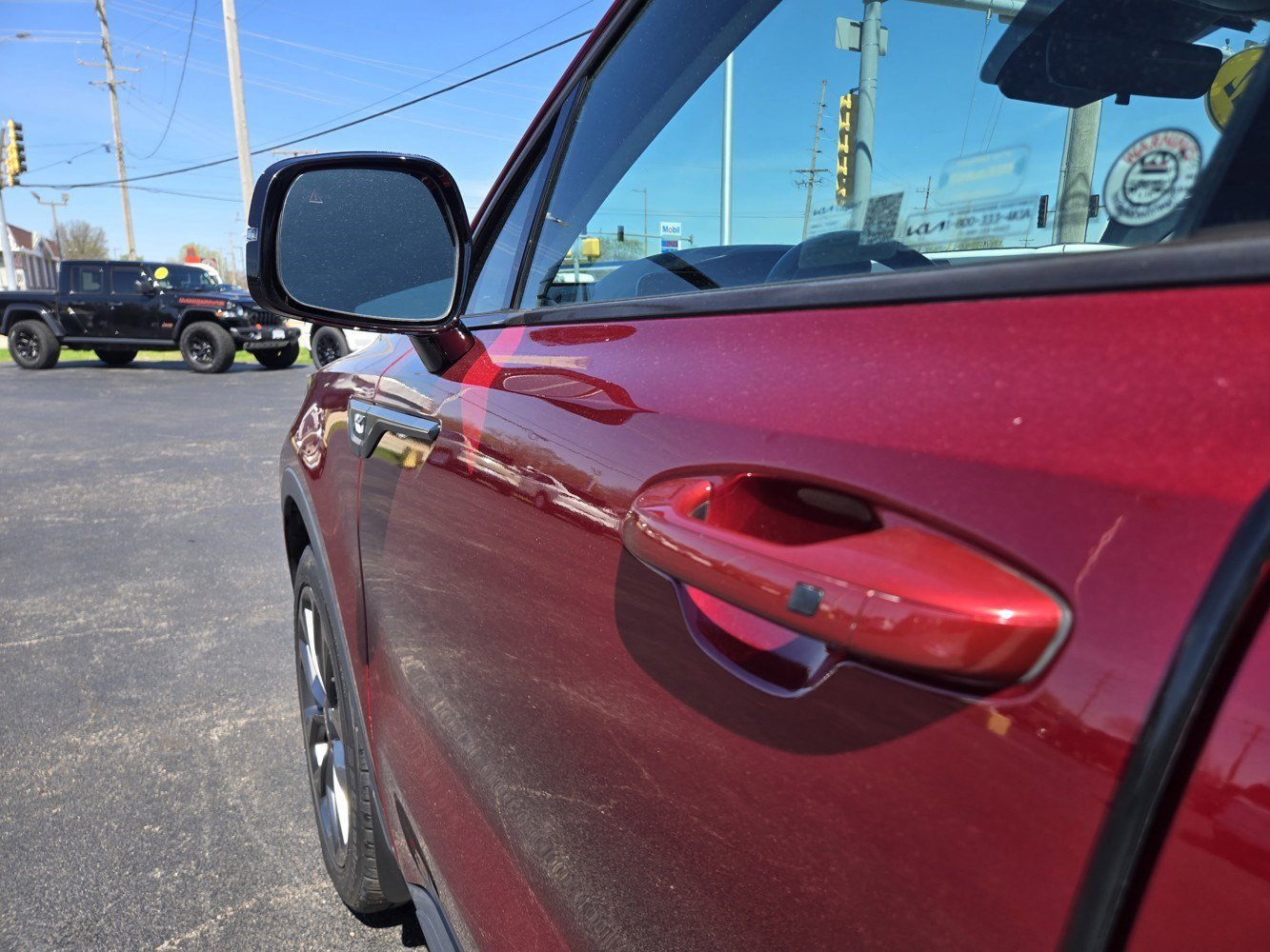 Used 2022 Passion Red Tintcoat Kia X-Line EX image 39