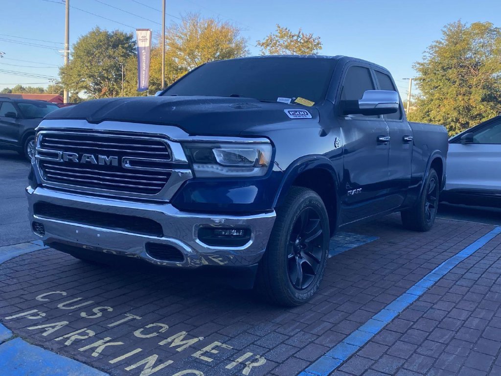 Certified Used 2020 Patriot Blue Pearlcoat Ram Laramie image 3