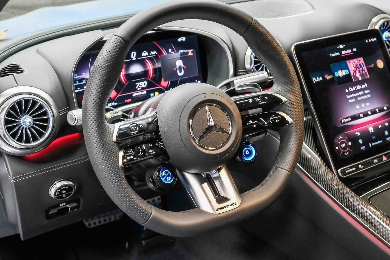 New 2026 Hyper Blue Metallic Mercedes-Benz AMG® SL 55 Roadster image 24