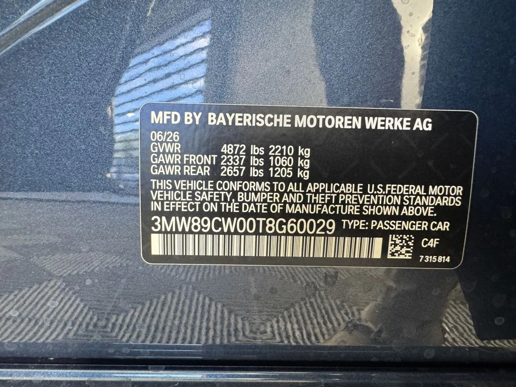 New 2026 Arctic Race Blue metallic BMW 330i xDrive image 21