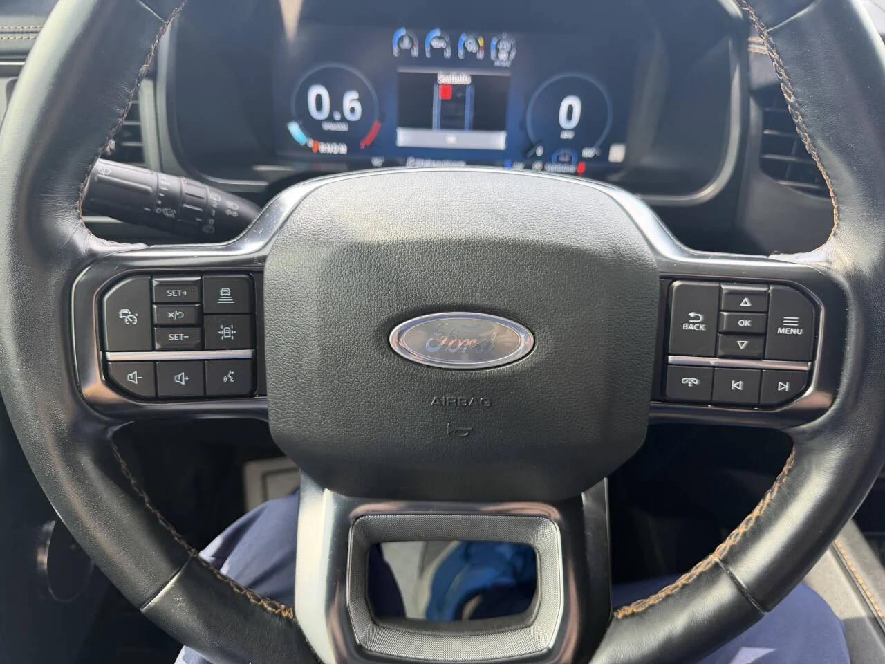 Used 2023 Stone Blue Ford Platinum 4x4 4dr SUV image 18