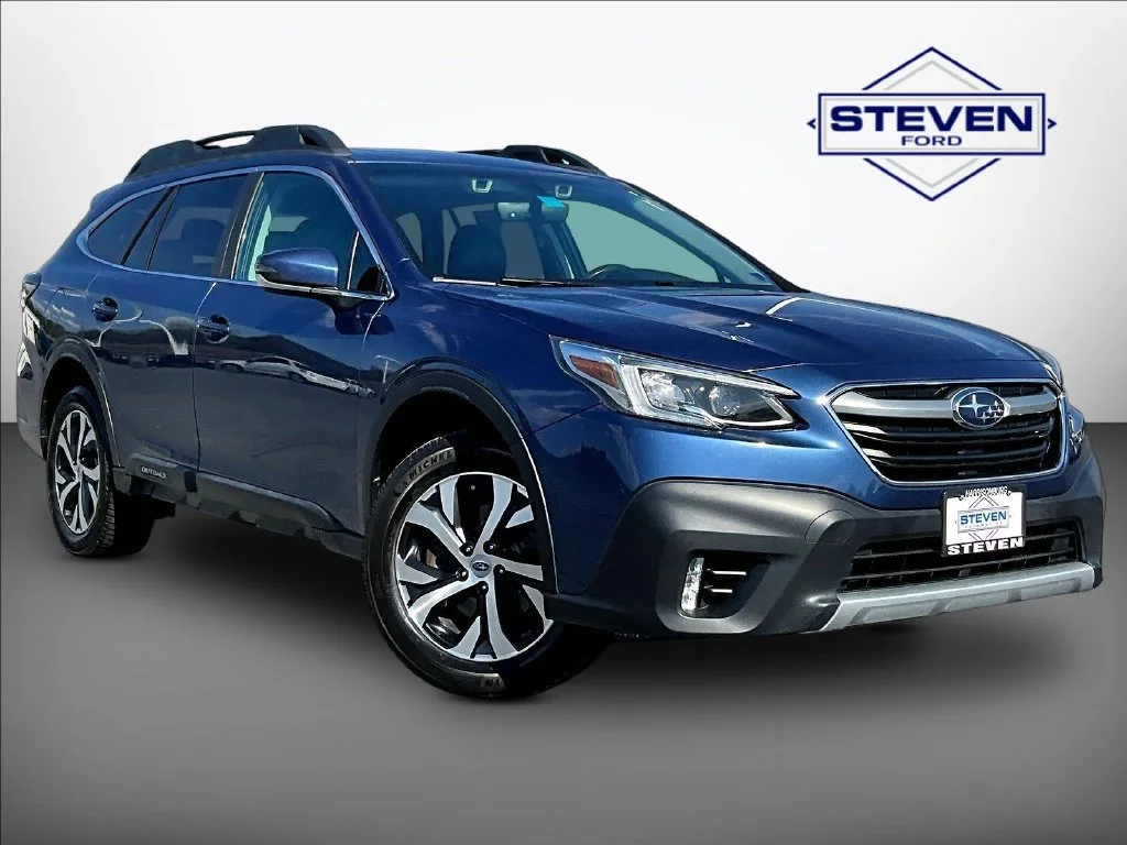 Used 2021 Blue Subaru Limited image 1