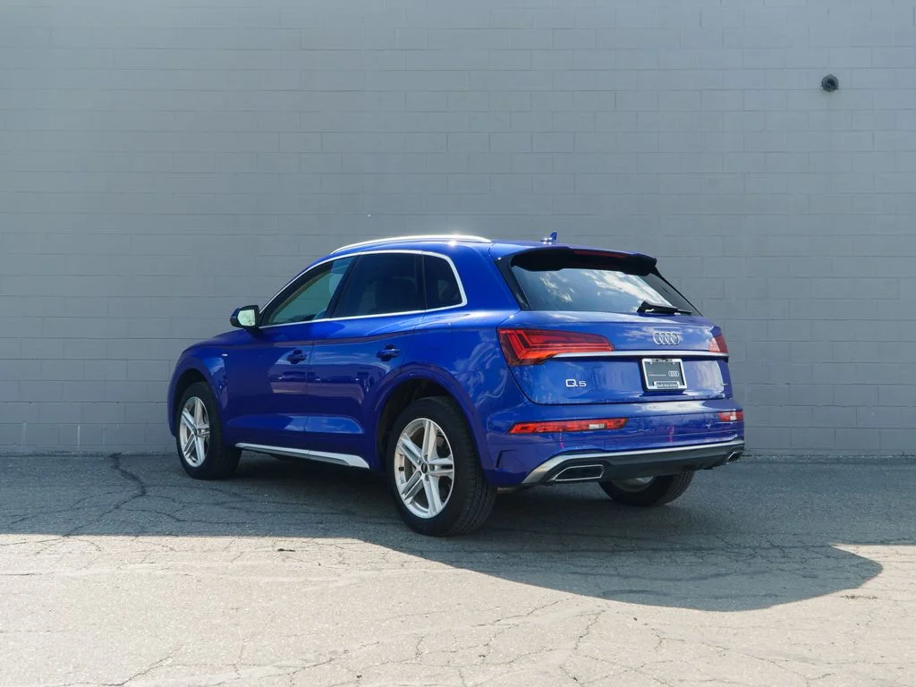 Used 2023 Blue Audi 55 Prestige image 3