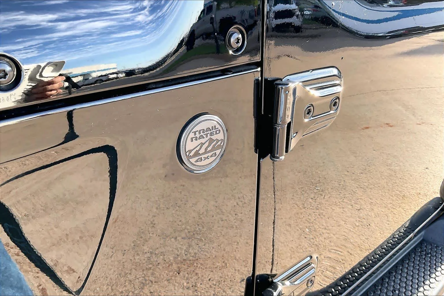 Used 2023 Black Clearcoat Jeep Sport image 11