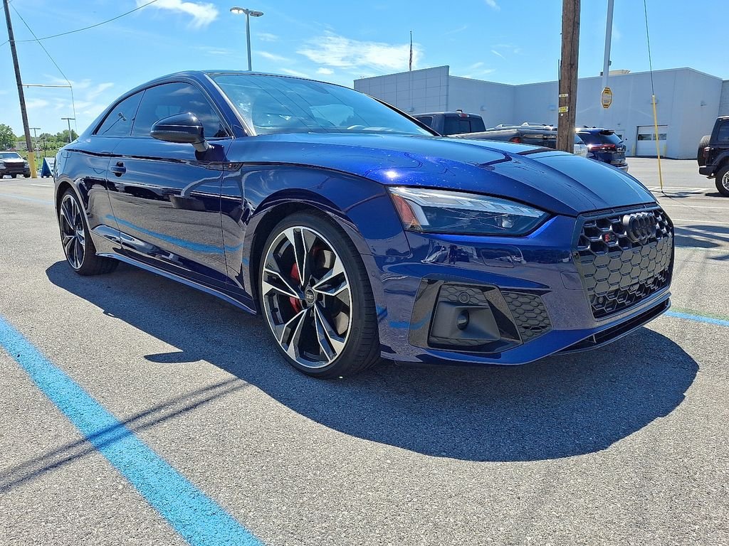 Used 2022 Blue Audi 3.0T Prestige image 1