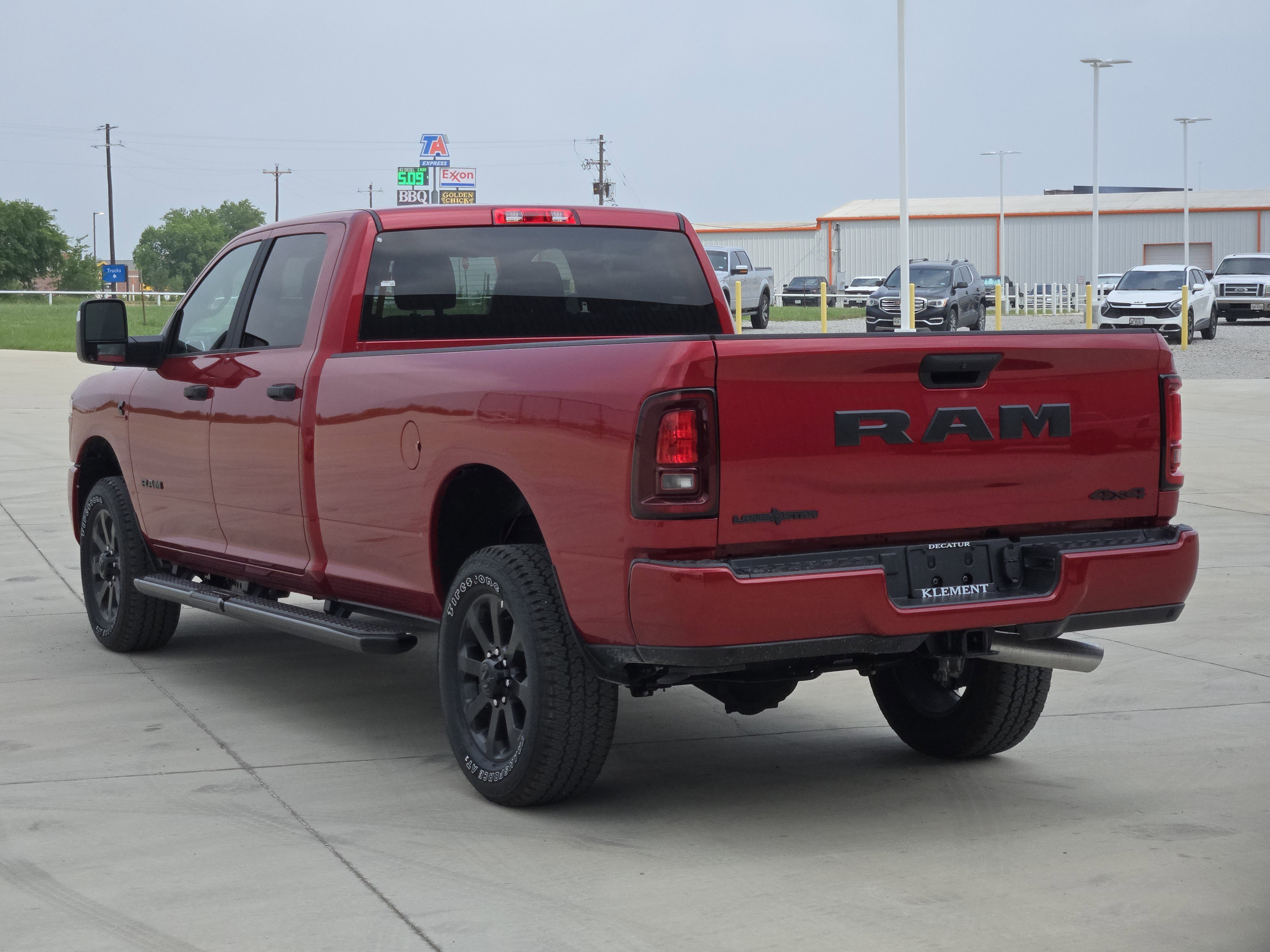 New 2026 Molten Red Pearlcoat RAM Lone Star image 4