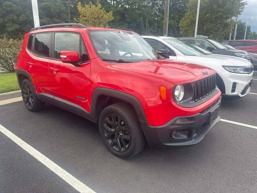 Used 2017 Red Jeep Latitude image 2